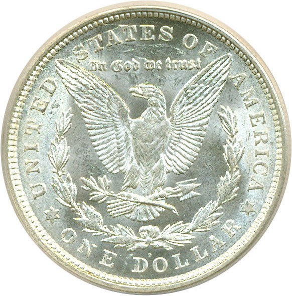 image for: 1921-D $1 VAM 1Q ANACS MS62