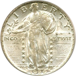 image for: 1929-D 25c PCGS MS65