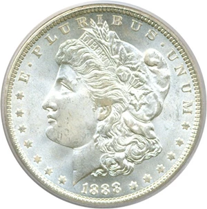 image for: 1888-O $1 PCGS MS66