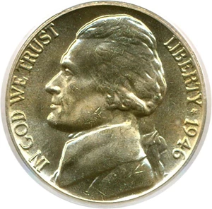 image for: 1946 5c PCGS MS65