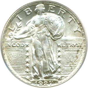 image for: 1927 25c PCGS MS64