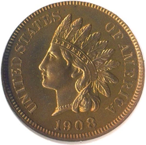 image for: 1908 1c NGC Proof 65 RD