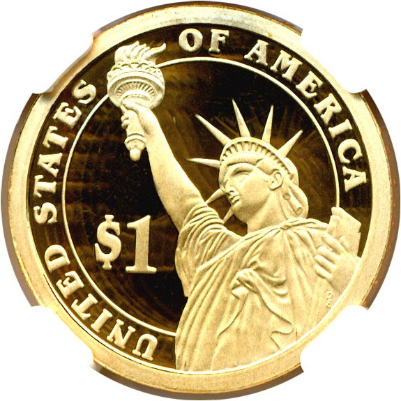 image for: 2008-S $1 Martin Van Buren NGC Proof 69 UCameo