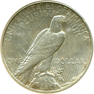 image for: Top 50 VAM: 1934-D $1 VAM 4 DD Obv Sm D ANACS AU58