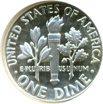 image for: 1955 10c  NGC Proof 67 UCameo