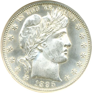 image for: 1895-S 50c NGC MS65