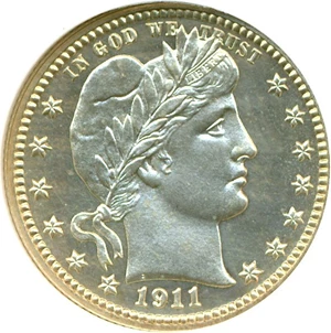 image for: 1911 25c DGS Proof 60 (Lightly Cleaned)