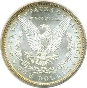 image for: Hot 50 VAM: 1880 $1 VAM 11 Checkmark ANACS MS63