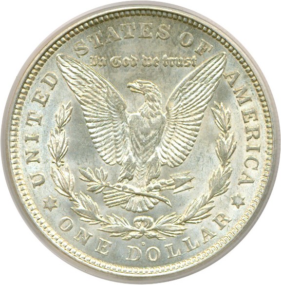 image for: 1921-D $1  VAM 1W  ICG AU58
