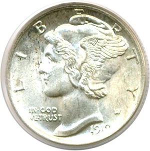 image for: 1919 10c PCGS MS65 FB