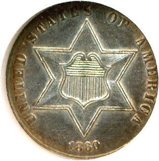 image for: 1860 3cS  NGC MS62