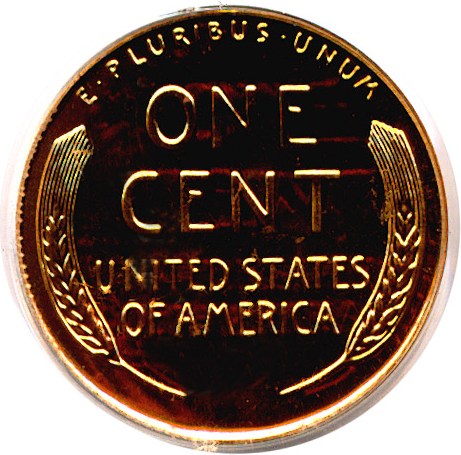 image for: 1958 1c  PCGS Proof 67 RD Cameo