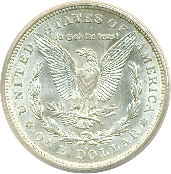 image for: 1921-D $1 VAM 1T  ANACS AU55