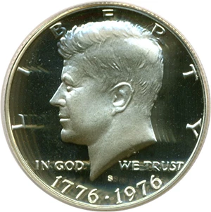 image for: 1976-S 50c Silver PCGS Proof 69 DCameo