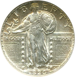image for: 1920-D 25c NGC MS61