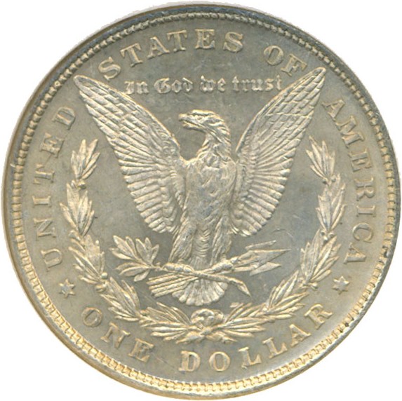 image for: 1878 8TF $1 VAM 10  Notched 7 NGC MS62