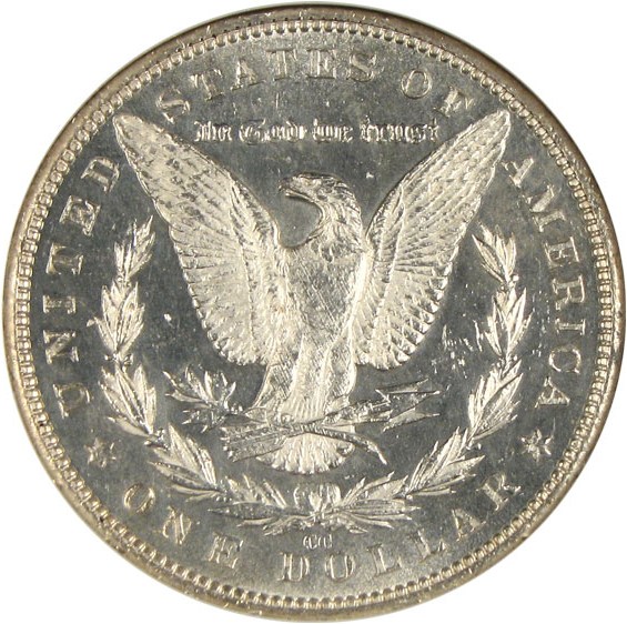 image for: 1893-CC $1  NGC MS62 PL