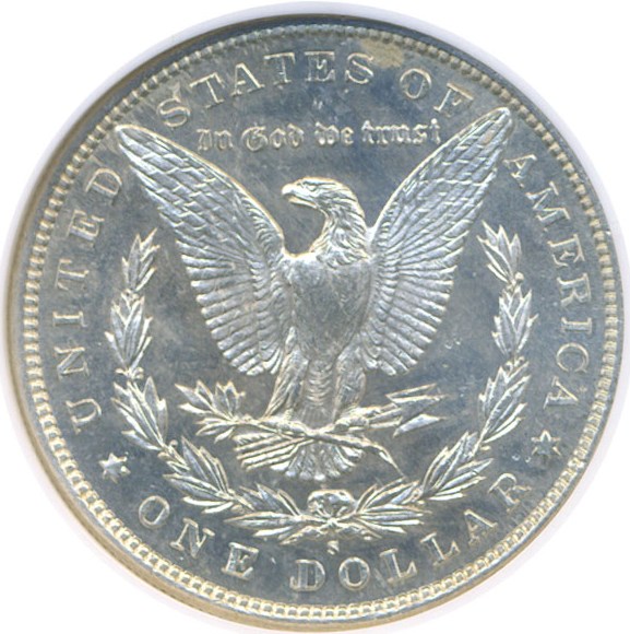 image for: 1888-S $1  NGC MS64 PL
