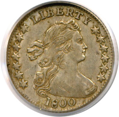 image for: 1800 H10c  PCGS AU55 