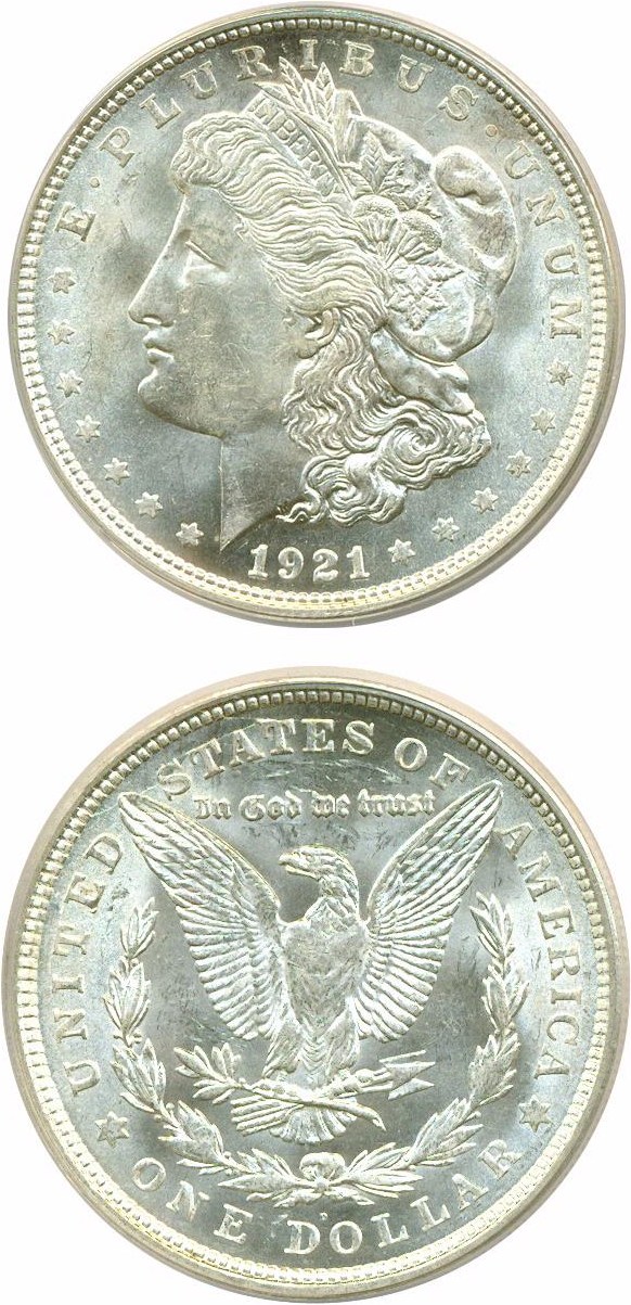 1921-D $1  Doubled Cud, VAM-1X VG10 CAC thumbnail 24