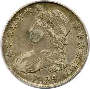 image for: 1829 50c PCGS XF40