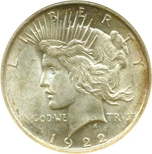 image for: Top 50 VAM: 1922 $1 VAM 12A Moustache ANACS Net AU55 (Reverse Cleaned)