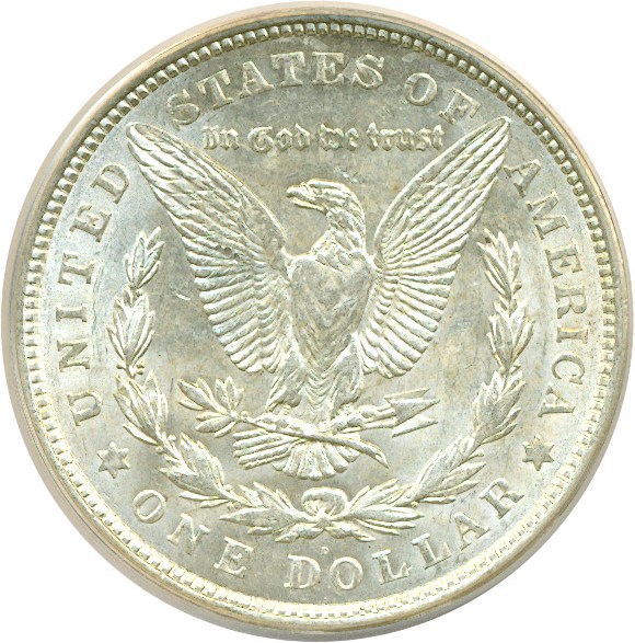 image for: 1921-D $1 VAM 3 ANACS AU58