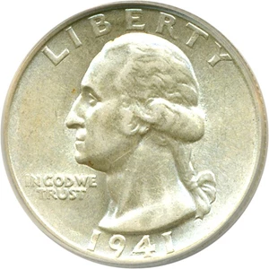 image for: 1941 25c DDR ANACS AU55