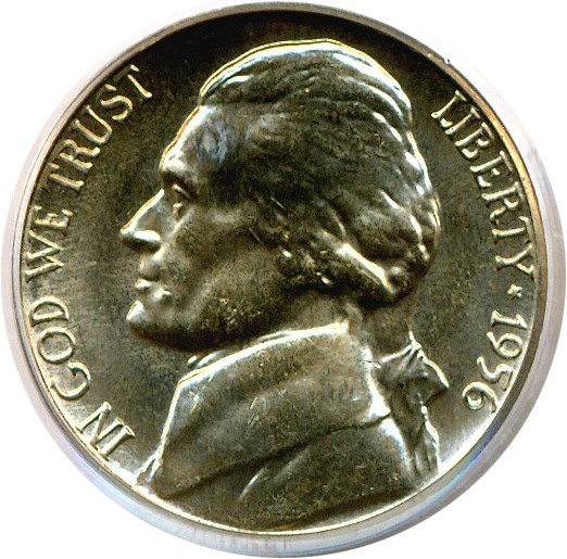 image for: 1956-D 5c  PCGS MS65 