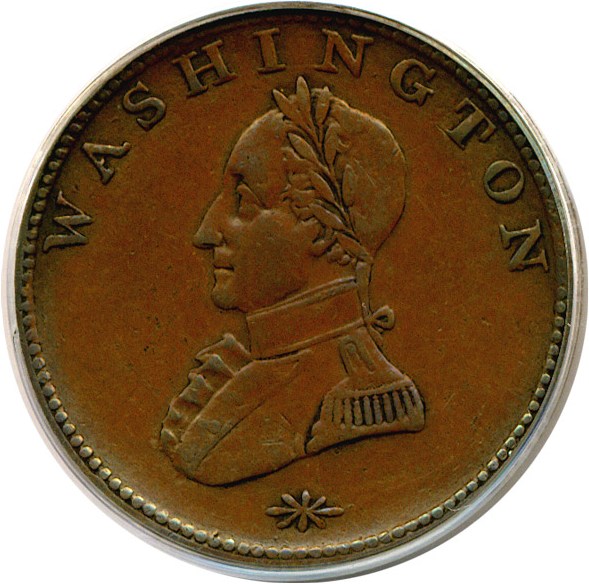 image for: Doubled Head Cent Washington PCGS XF40