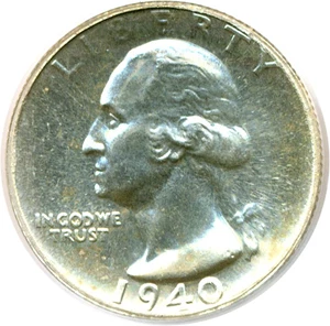 image for: 1940 25c PCGS Proof 65 OGH
