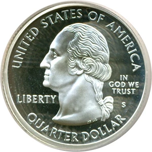 image for: 2000-S 25c Virginia ICG Proof 69 DCameo