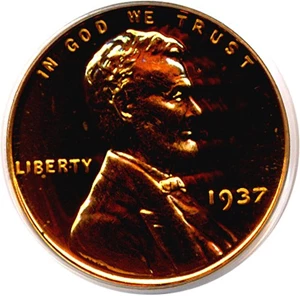 image for: 1937 1c PCGS Proof 66 RD