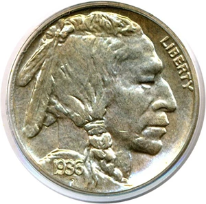 image for: 1936-S 5c PCGS MS65