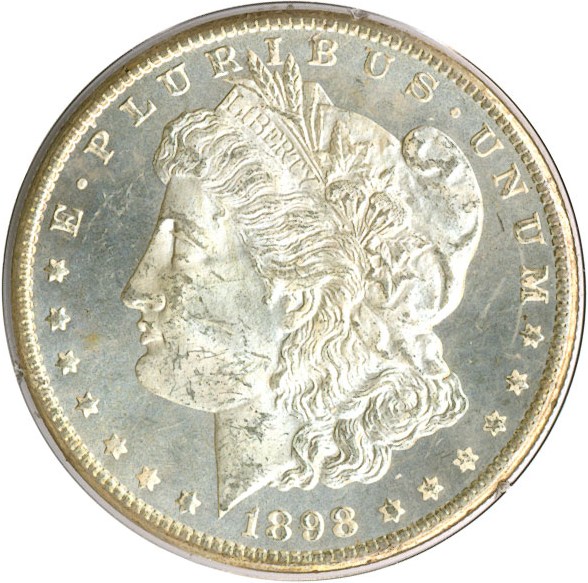 image for: 1898-O $1  PCGS MS64 PL