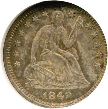 image for: 1849 H10c  NGC MS62