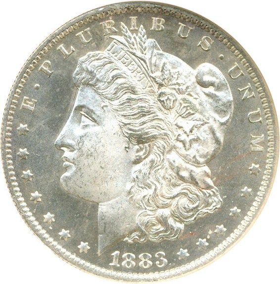 image for: 1883-O $1  NGC MS65 PL
