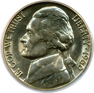 image for: 1960-D 5c PCGS MS65