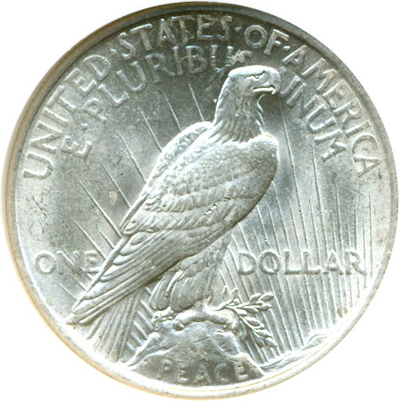 image for: Top 50 VAM: 1923 $1 VAM 1F  Chin Bar NGC MS60 