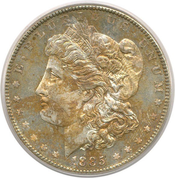 image for: 1885 $1  PCGS MS64 PL