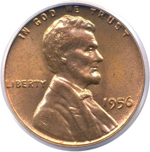 image for: 1956 1c PCGS MS66 RD