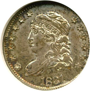 image for: 1831 H10c ANACS AU50
