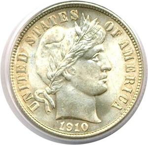 image for: 1910 10c PCGS MS65
