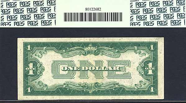 image for: Fr.1600 1928 $1  PCGS Apparent AU55  [C34517786A]  (Mounting Residue on Back)