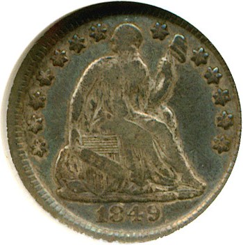 image for: 1849 H10c  ANACS F15 (Breen-3052)