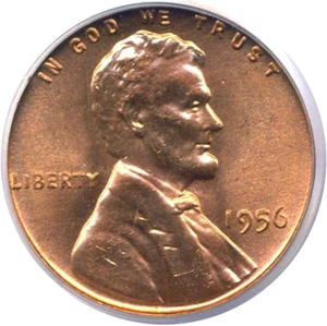 image for: 1956 1c PCGS MS66 RD