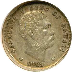 image for: 1883 10c Hawaii NGC XF45