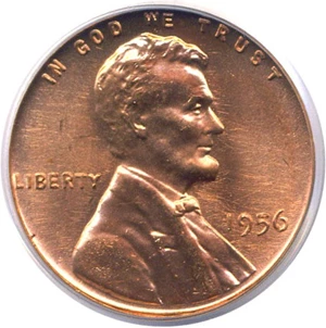 image for: 1956 1c PCGS MS66 RD