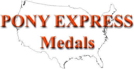 image for: 4 Piece Group: 1960 SC$1 Pony Express Centennial Medal (HK-583) NGC MS64/65 RD (2 each)