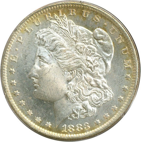 image for: 1883-O $1  PCGS MS64 PL